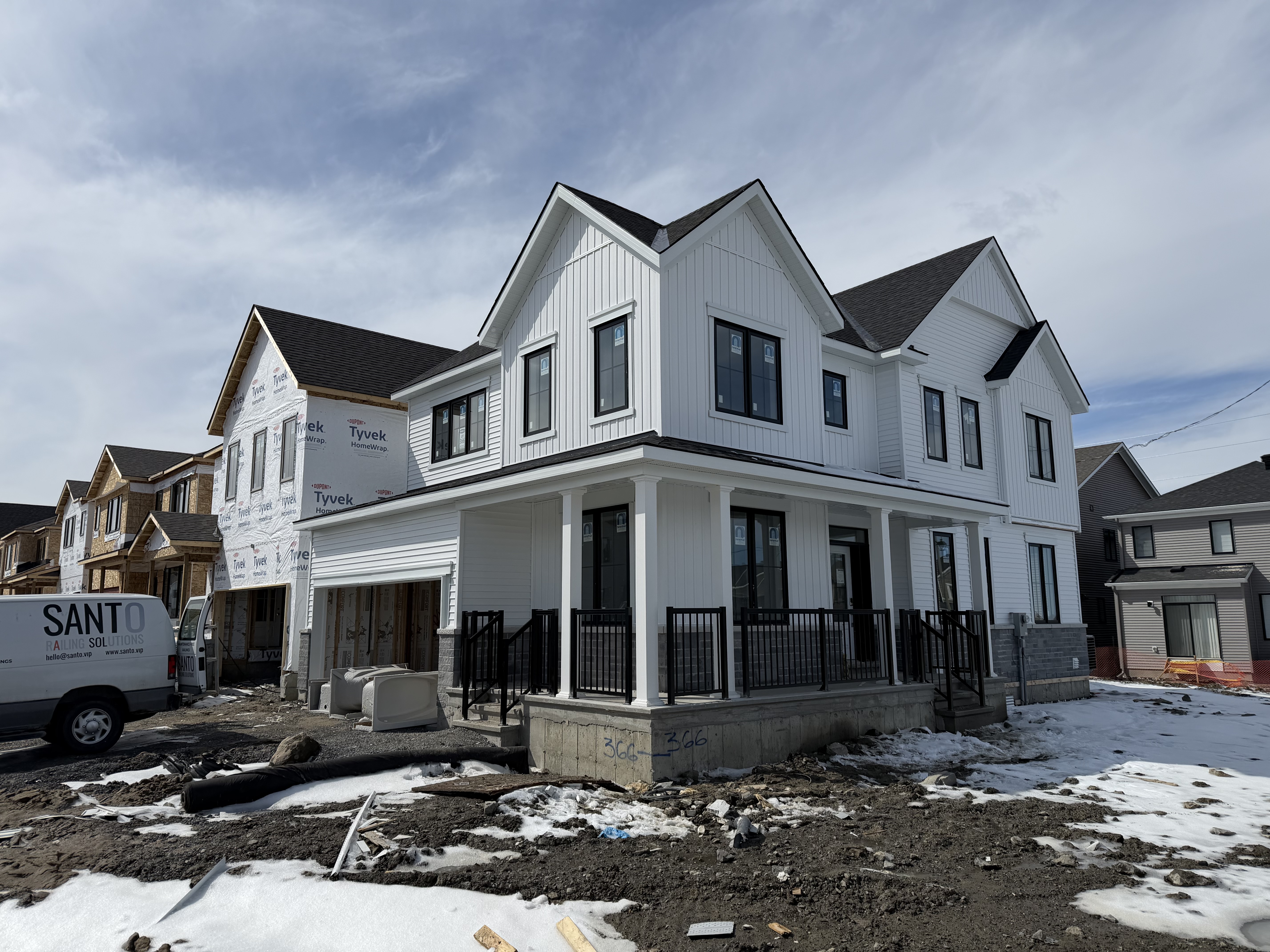 Front Porch Aluminum Railing Ottawa