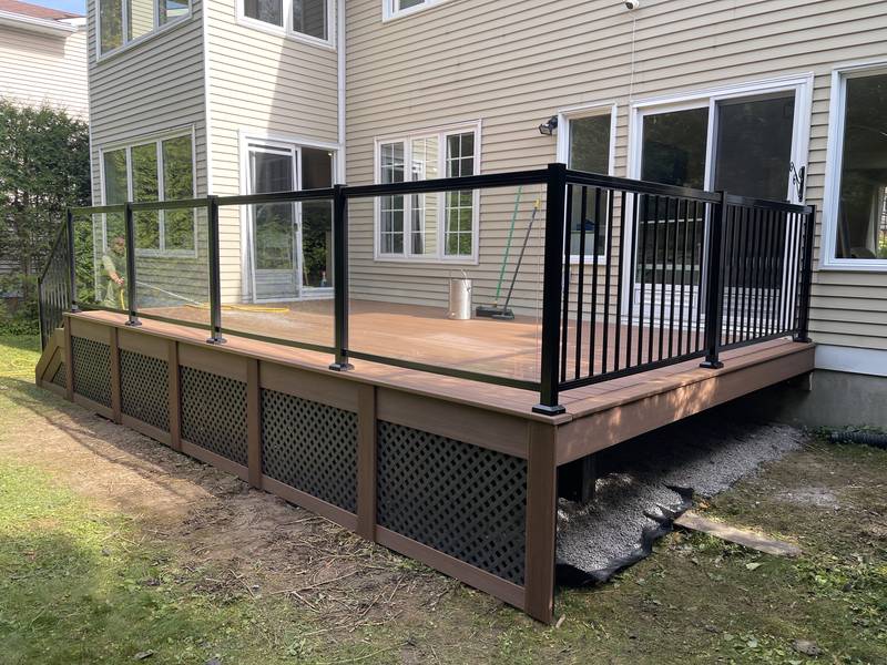 Large Deck Railing