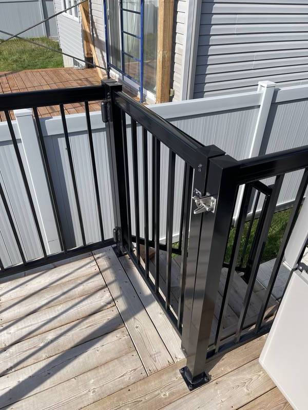 Black Gate & Railing