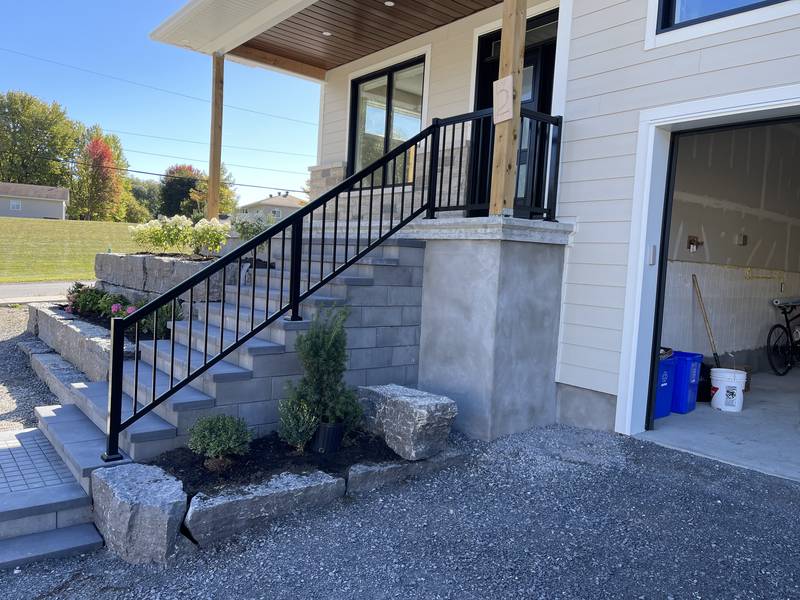 New Build Entry Rail