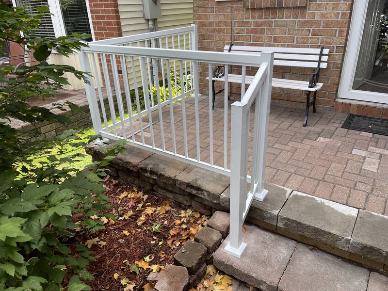 Front Entry Railing