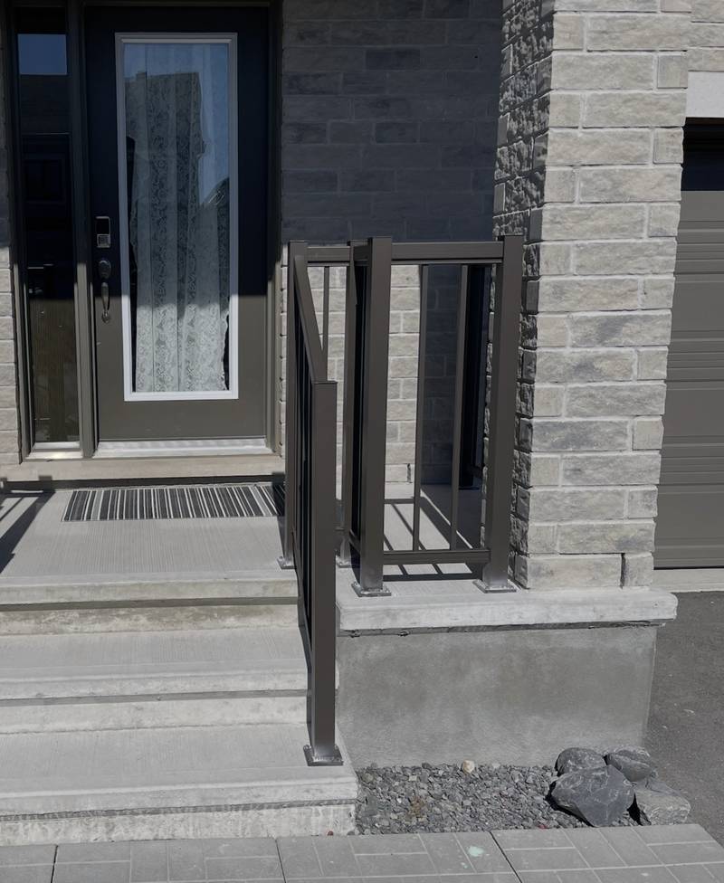 Exterior Step Railing Ottawa